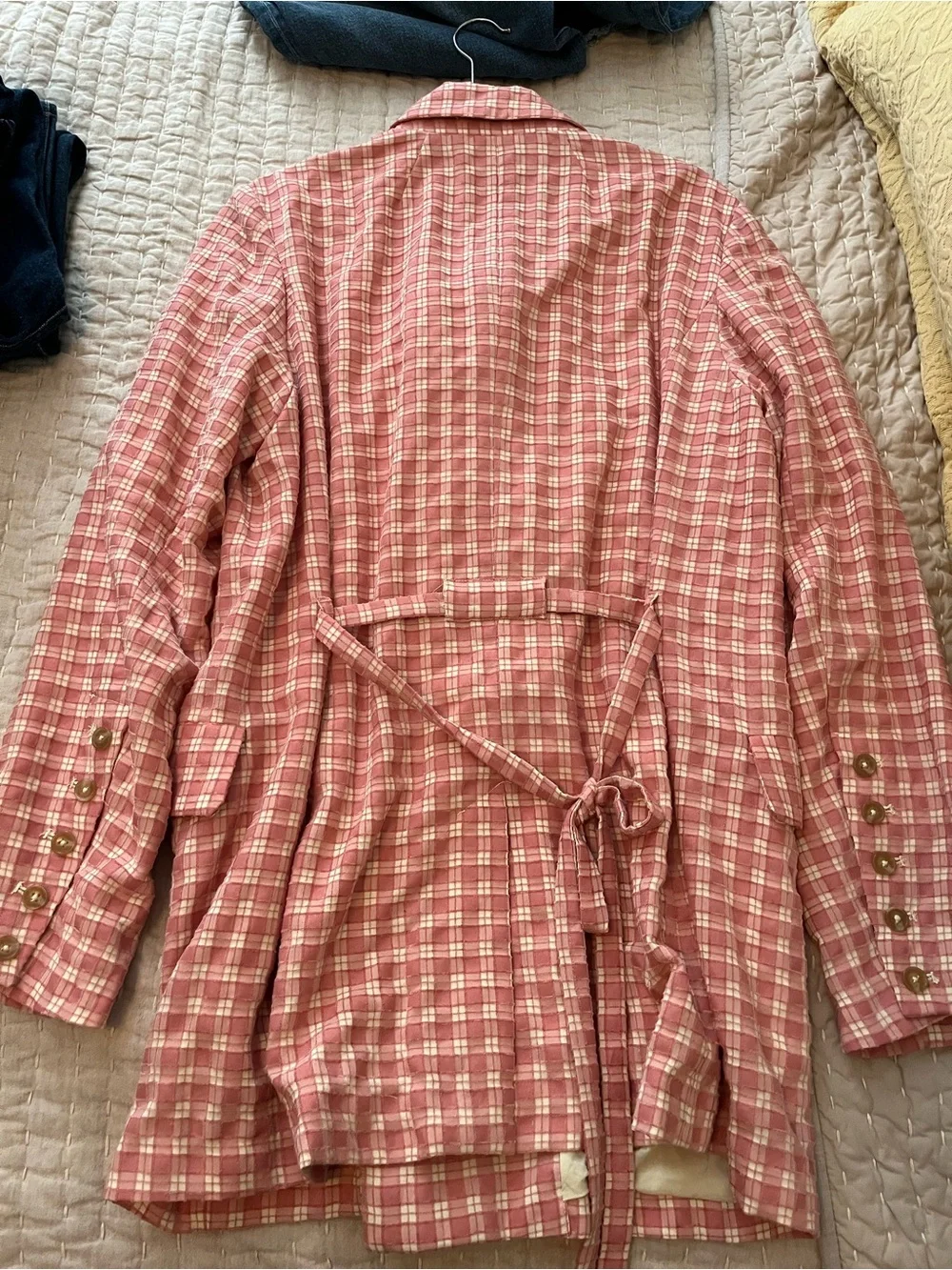 Free People double breasted